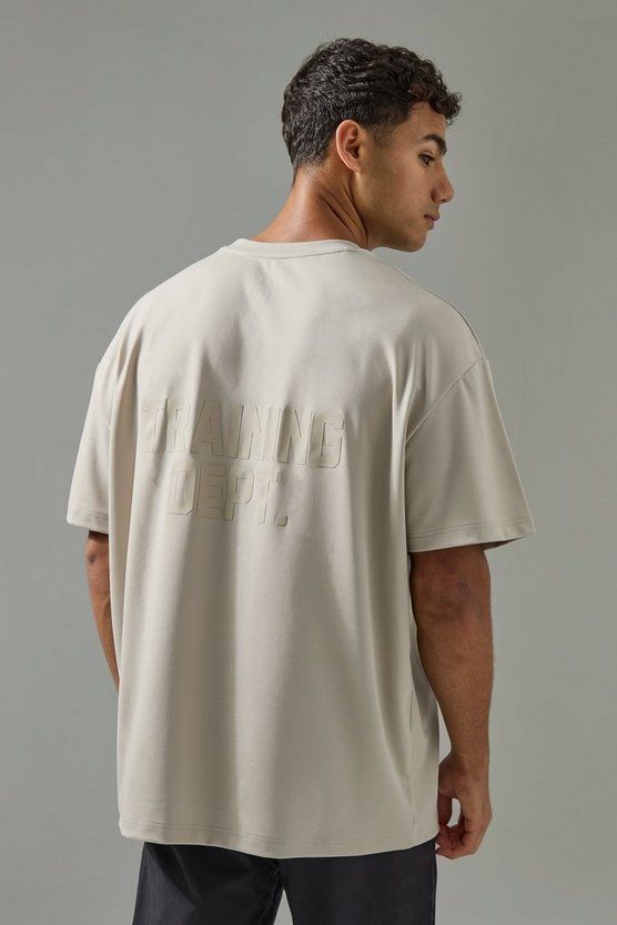 Drop Shoulder Oversized Tee – “Training Dept.” Edition