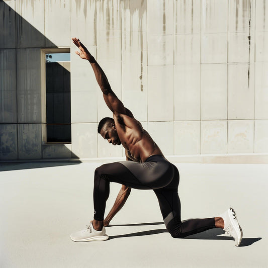 Momentum Fitted Tech Tee – Mist Blue